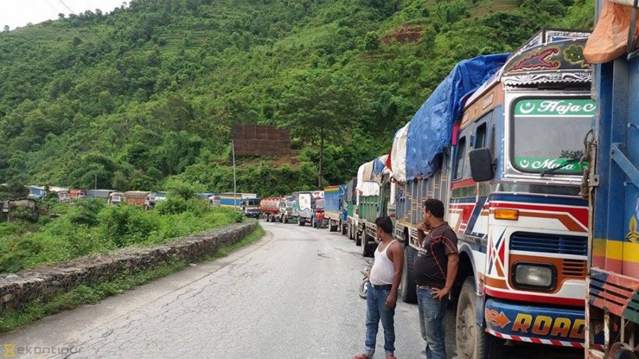 govt-puts-a-ban-from-plying-heavy-vehicles-until-festive-season-along-prithvi-highway